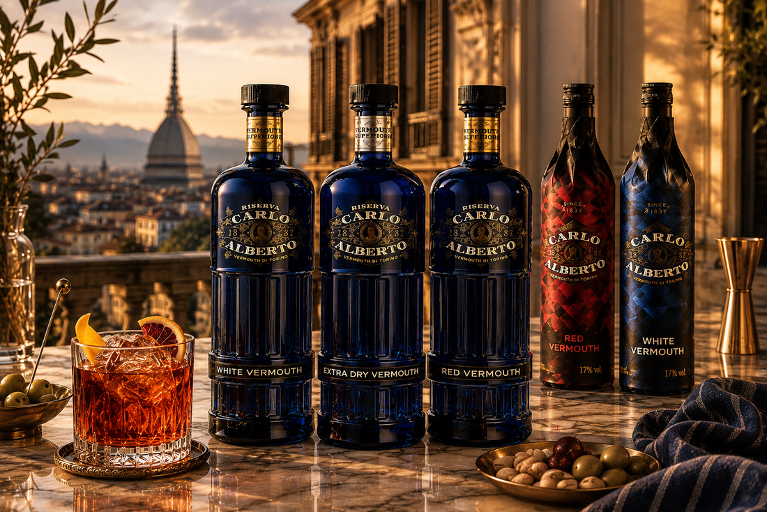 MEET CARLO ALBERTO : A vermouth collection shaped by heritage and modern taste.
